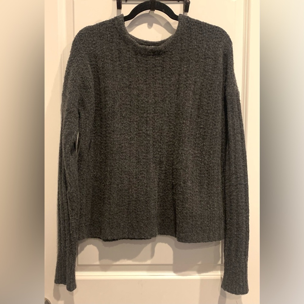 GAP Crew Neck Wool/Alpaca/Nylon/Spandex Blended Sweater Long Sleeve Mens Size S